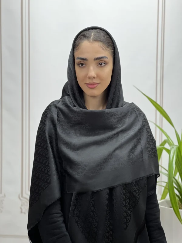 روسری نخی ویسکوز کد 7010 - Image 4