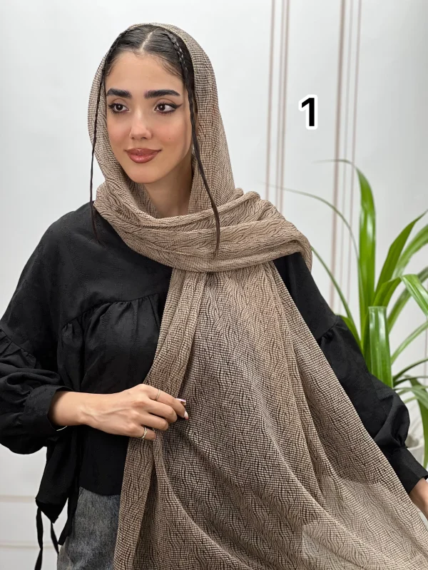 شال شنی وارداتی زبرا کد 4108 - Image 2