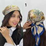 مینی اسکارف ابریشم کد 1033 - Image 2