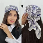 مینی اسکارف ابریشم کد 1033 - Image 5