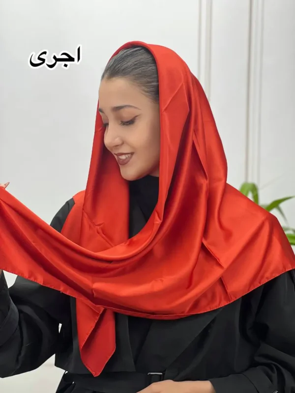 روسری ساتن سلنا کد 7033 - Image 20