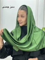 روسری ساتن سلنا کد 7033 - Image 16