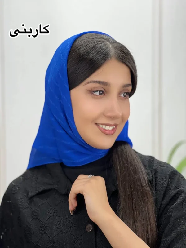 مینی اسکارف حریر ملینا کد 1036 - Image 12