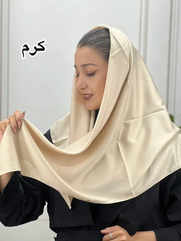روسری ساتن سلنا کد 7033 - Image 5