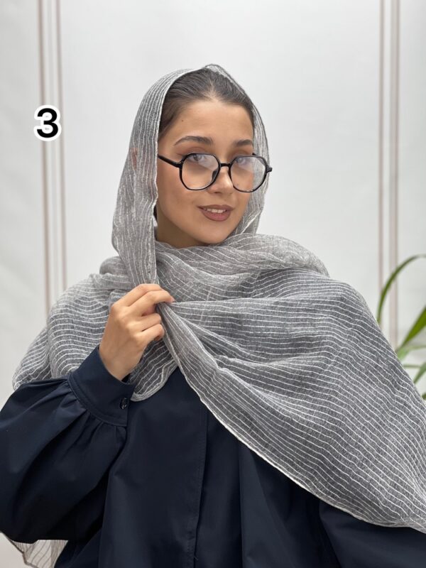 شال ابریشم سیلک وارداتی کد 4223 - Image 4