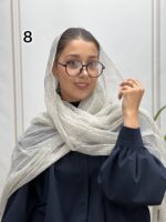 شال ابریشم سیلک وارداتی کد 4223 - Image 9