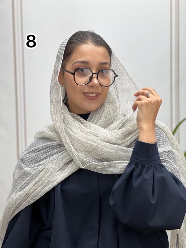 شال ابریشم سیلک وارداتی کد 4223 - Image 9