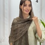 شال حریر شیفون گوچی کد 4234