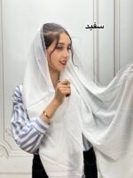 شال نخی درختی دور دانتل کد 4231 - Image 2