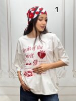 تیشرت باکسی سامر کد 9018 - Image 2
