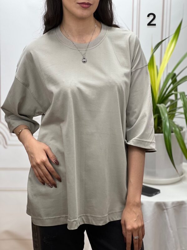 تیشرت فول باکسی کد 9013 - Image 3