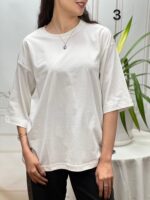 تیشرت فول باکسی کد 9013 - Image 4