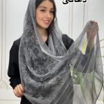 شال حریر میله ای وارداتی کد 4239
