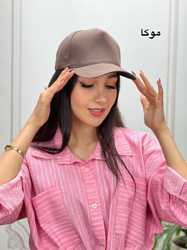 کلاه بیسبالی کتان کد 9015 - Image 4