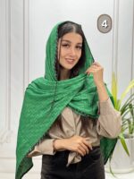 شال برشکا وارداتی سبز زارا کد 4251