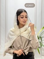 شال حصیری چهار طرف ریش کد 4250 - Image 5