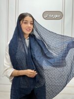 شال پلیسه مربعی وارداتی کد 4259 - Image 9