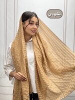 شال پلیسه مربعی وارداتی کد 4259 - Image 7