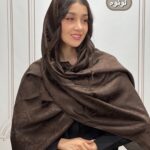 شال ژاکارد میکس موکا کد 4276