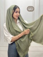 شال دور دانتل گیپوری شاین آتوسا کد 4282 - Image 5