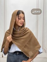 شال پلیسه برشکا دور لمه منگوله دار کد 4283 - Image 12