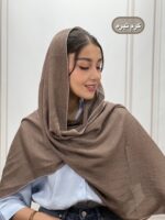 شال پلیسه برشکا دور لمه منگوله دار کد 4283 - Image 10