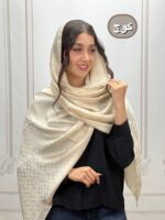 شال ژاکارد میکس استخوانی کد 4277